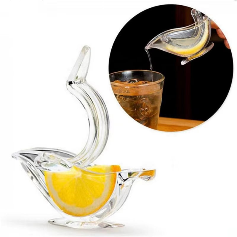 Manual Juice Acrylic Lemon Clip Hand Orange Squeezer 