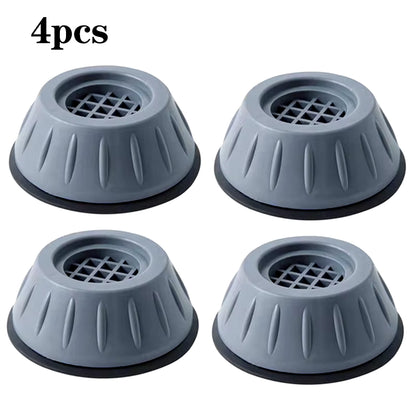 4 Pcs Shock and Noise Cancelling Washing Machine Support, Noise Reducing and Anti Slip Anti Vibration