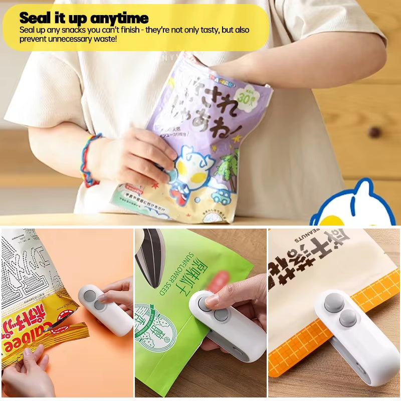 Rechargable Heat Sealer Food Snacks 