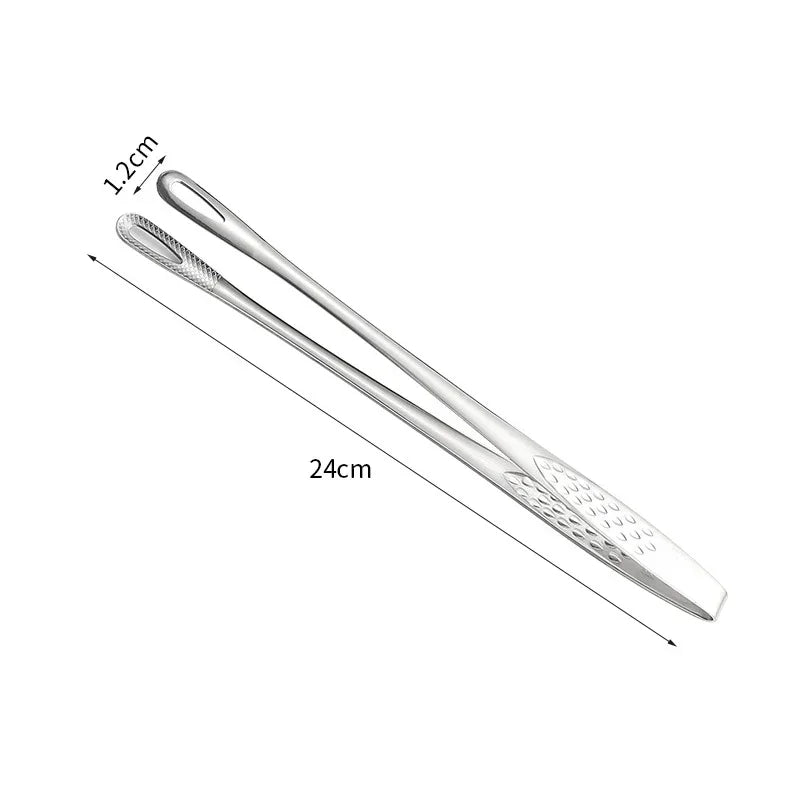 Kitchen Tongs Stainless Steel,BBQ Grill Meat