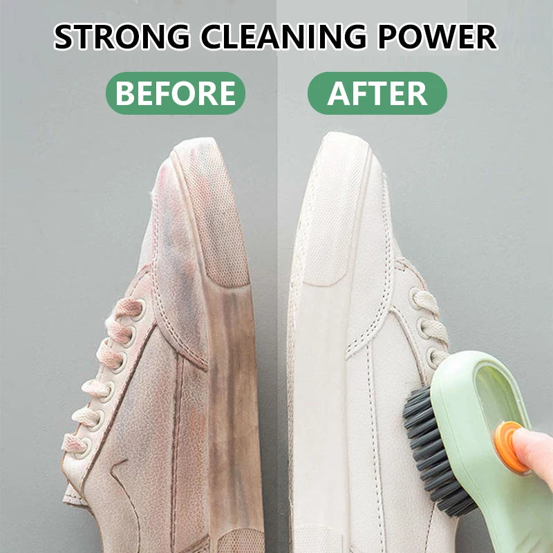 Multifunctional Cleaning Brush Soft-Bristled Liquid