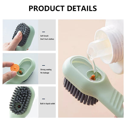 Multifunctional Cleaning Brush Soft-Bristled Liquid