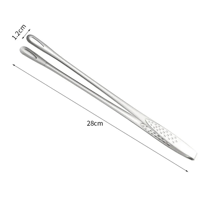 Kitchen Tongs Stainless Steel,BBQ Grill Meat