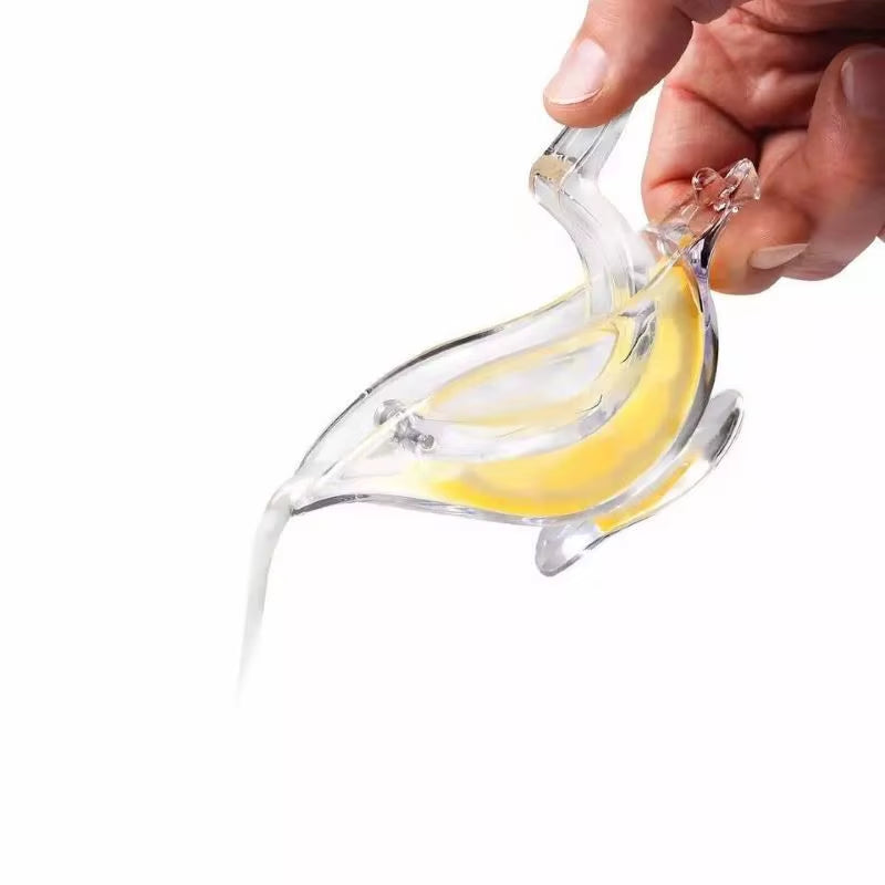 Manual Juice Acrylic Lemon Clip Hand Orange Squeezer 