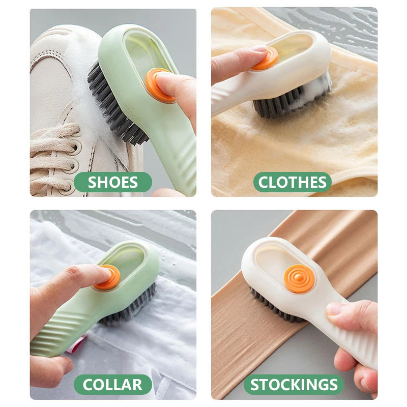 Multifunctional Cleaning Brush Soft-Bristled Liquid