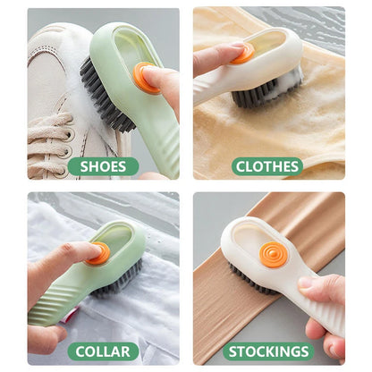 Multifunctional Cleaning Brush Soft-Bristled Liquid