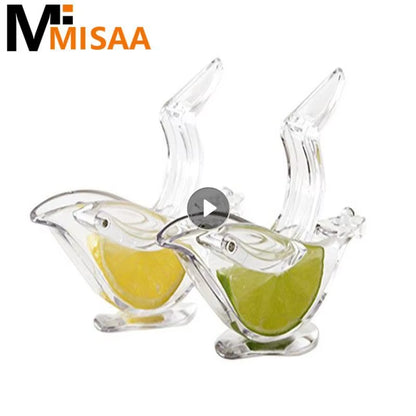 Manual Juice Acrylic Lemon Clip Hand Orange Squeezer 